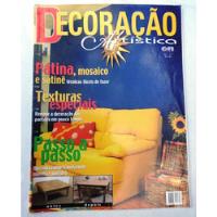 Revista Decoração Artística Nº 1: Pátina - Mosaico - Satinê comprar usado  Brasil 