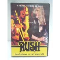 Rush Hemispheres To Exit Stage Left  Dvd  comprar usado  Brasil 