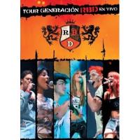 Dvd Original Rbd - Tour Generacion En Vivo, usado comprar usado  Brasil 