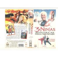 3 Ninjas Aventura Na Mega Mountain / Hulk Hogan - Dublado comprar usado  Brasil 