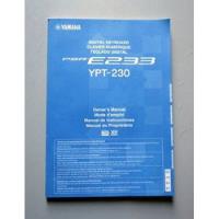 Manual Yamaha - Psr-e233 - Ypt-230, usado comprar usado  Brasil 