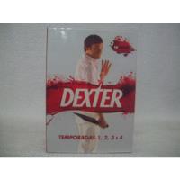 Box C/ 16 Dvds Originais Dexter - 1ª, 2ª, 3ª & 4ª Temporadas comprar usado  Brasil 