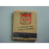 Colecionavel Fosforo Antigo Anos 50 Toddy Cx Linda comprar usado  Brasil 