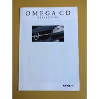 Folder Folheto Opel Omega Cd Reflection Importado 1995 comprar usado  Brasil 