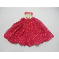 Vestido Vermelho De Boneca Antiga - Alta Costura comprar usado  Brasil 
