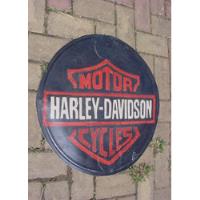 Antiga - Placa De Chapa Da Harley Davidson Decada 80 !!! comprar usado  Brasil 
