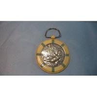 Medalha De Berço Em Prata 925 E Baquelite Assinada Cod Gv1, usado comprar usado  Brasil 