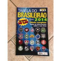 Revista Show De Bola Extra Tabela Do Brasileirão 2014 M245 comprar usado  Brasil 