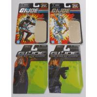 Usado, Gijoe Lote1 - 4 Cartelas Filecards Snake Eyes Storm Shadow comprar usado  Brasil 