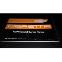 Beretta - Manual Proprietário Chevrolet Beretta 1989 89 Orig comprar usado  Brasil 