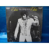 Elvis Presley Thats The Way It Is Lp Vinil Imp Made Usa comprar usado  Brasil 