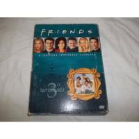Dvd - Friends Terceira Temporada Completa 3 Dvds Seriado comprar usado  Brasil 