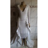 Vestido De Noiva Perolas Semi Novo - Aceito Ofertas, usado comprar usado  Brasil 