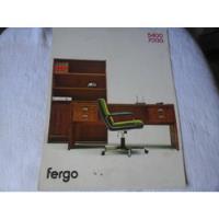 Folder Antigo  Cadeiras Poltronas Mesas Fergo   comprar usado  Brasil 