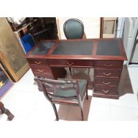 Mesa E Cadeiras Escritório Originais Antigas Raras Anos 50 comprar usado  Brasil 