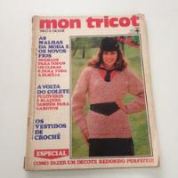 Revista Mon Tricot Tricô E Crochê Pulôver Coletes Blusa B233 comprar usado  Brasil 
