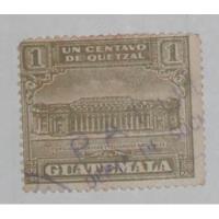 Selo Antigo Guatemala  - Edificio Dos Telegrafos  - 1938 comprar usado  Brasil 