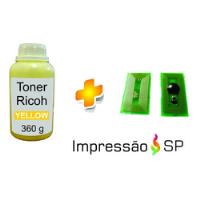 Toner Refil + Chip Ricoh Sp C420 Yellow (360 G) comprar usado  Brasil 