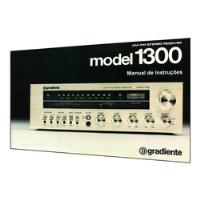 Manual Do Receiver Gradiente Model 1300 (edição Colorida) comprar usado  Brasil 