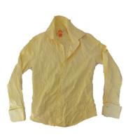 Camisa Manga Longa Feminina Casual Amarela 100% Cotton B5455 comprar usado  Brasil 