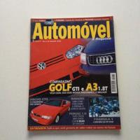 Revista Automóvel Golf Gti E Audi A3 1.8t Volvo C70 A068 comprar usado  Brasil 