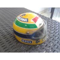 Artesanato Top - Capacete Ayrton Senna Feito Em Côco # Lindo comprar usado  Brasil 