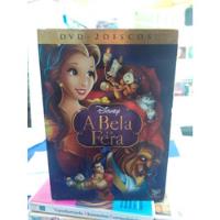 A Bela E A Fera Dvd Original Usado 2 Discos comprar usado  Brasil 
