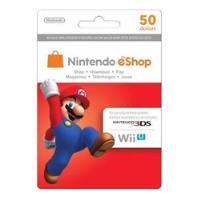 Cartão Nintendo Eshop Canadá 50 Dolares - Eshop Canadense comprar usado  Brasil 
