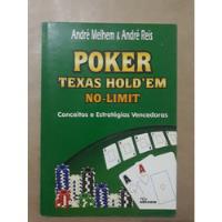 Poker Texas Holdem No Limit- André Melhem E André Reis comprar usado  Brasil 