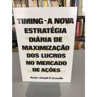 Livro Timing A Nova Estratégia Diária De Maximização Dos  comprar usado  Brasil 