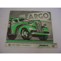 Folder Caminhao Pickup Furgao Fargo 41 42 46 Maravilhoso comprar usado  Brasil 