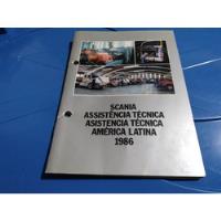 Scania Livreto Assistência Técnica América Latina 1986, usado comprar usado  Brasil 